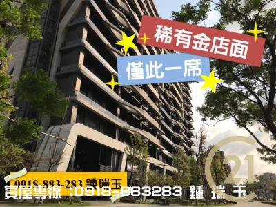 青埔高鐵⭐1+2樓店面⭐正40米路上視意圖